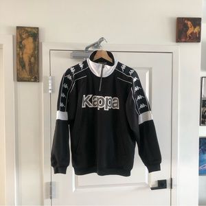 kappa quarter zip tracksuit jacket